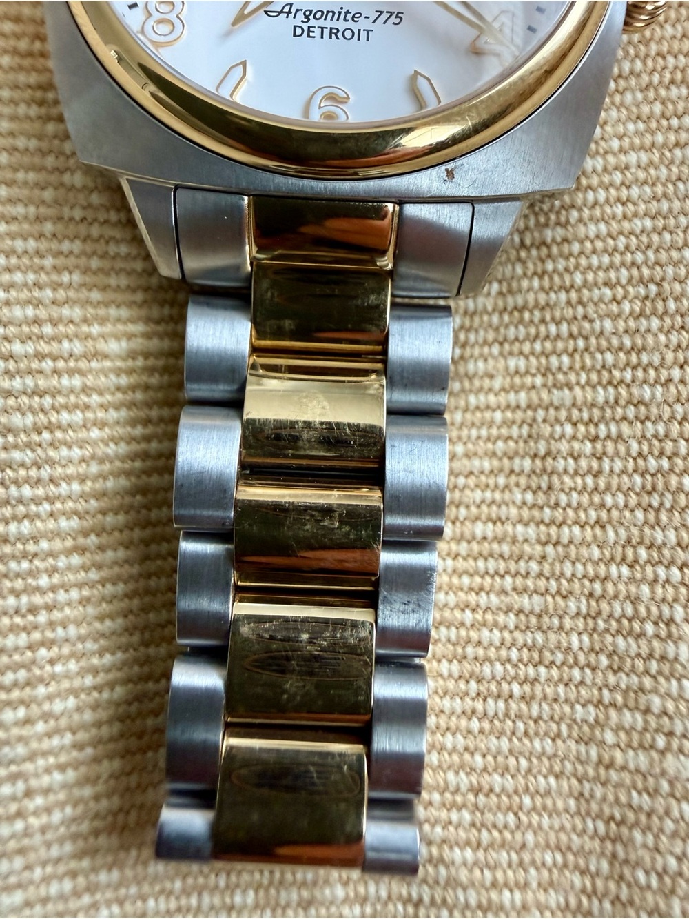 Shinola Two-Tone Stainless Steel Women's Watch - Gold & Silver Brakeman watch - Picture 4 of 7